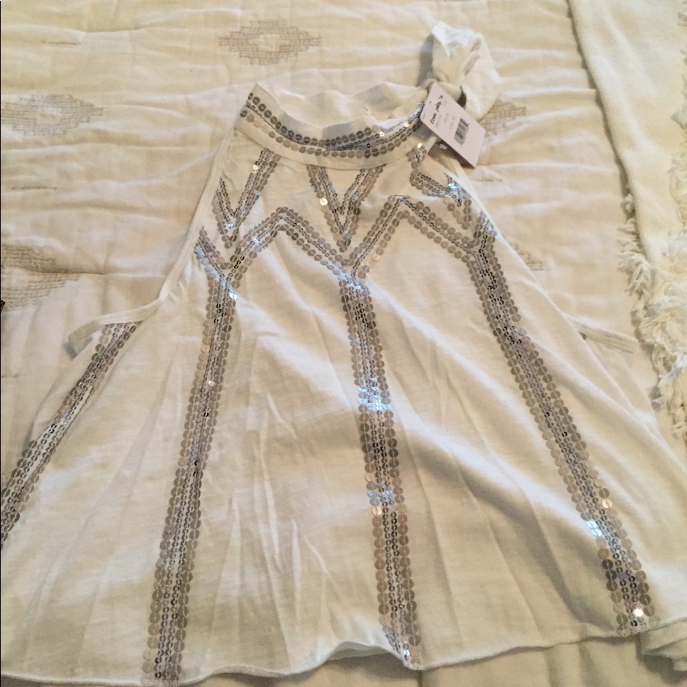 Free People Sequin top
